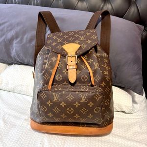 Louis Vuitton Montsouris GM backpack in monogram